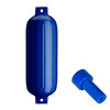 Polyform G-5 Twin Eye Fender 8.8" x 26.8" - Cobalt Blue with Air Adapter