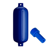 Polyform G-6 Twin Eye Fender 11" x 30" - Cobalt Blue with Air Adapter