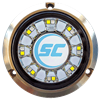 Shadow-Caster Blue/White Color Changing Underwater Light - SCR-16 LEDs - Bronze