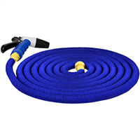 HoseCoil Expandable 50' Hose with Nozzle & Bag