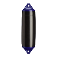 Polyform F-3 Twin Eye Fender 8.2" x 30" - Black