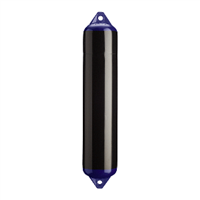 Polyform F-4 Twin Eye Fender 8.5" x 40.5" - Black