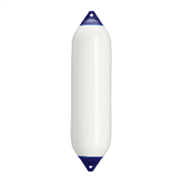 Polyform F-8 Twin Eye Fender 15" x 58" - White