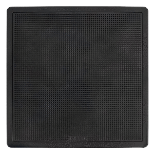 Fusion FM-S10SB FM Series 10" 400W Flush Mount Marine Subwoofer - Square Grill - Black