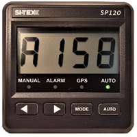 SI-TEX SP-120 Mono System with Rudder Feedback & Remote Mechanical Drive - 1983-93 Mercury IO/Volvo Diesel, SP120RF-6