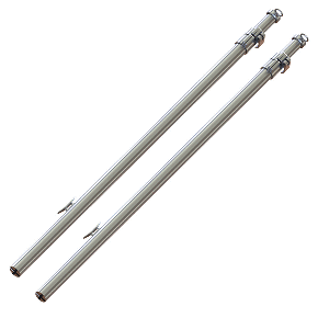 TACO Tele-Sun Aluminum Shade Pole with Carry Bag