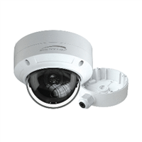 Speco 4MP H.265 AI Dome IP Camera with IR 2.8mm Fixed Lens - White Housing with Included Junction Box (Power Over Ethernet)