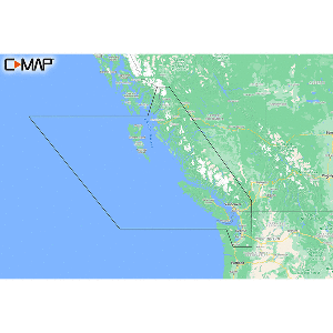 C-MAP M-NA-Y207-MS Columbia & Puget Sound REVEAL Coastal Chart