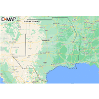 C-MAP M-NA-Y215-MS US Lakes South Central REVEAL Inland Chart