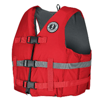 Mustang Livery Foam Vest - Red, MV701DMS-4-XS/S-216