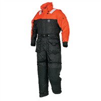 Mustang Deluxe Anti-Exposure Coverall & Work Suit - Orange/Black MS2175-33