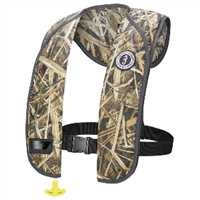 Mustang MIT 100 Inflatable PFD - Manual - Camo Mossy Oak Shadow Grass Blades, MD2014C3-261-0-202