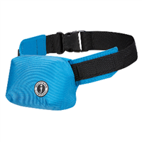 Mustang Minimalist Manual Inflatable Belt Pack - Azure Blue, MD3070-268-0-202
