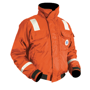 Mustang Classic Flotation Bomber Jacket with SOLAS Tape
