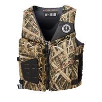 Mustang Rev Young Adult Foam Vest - Camo Mossy Oak/Shadow Grass Blades, MV3600CM-261