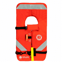 Mustang SOLAS Type 1 Adult Life Jacket - Orange MV8040-2-0-227