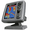 SITEX CVS126 5.7 inch Color LCD Fishfinder with 250/50/200STCX Transom Mount Transducer (Depth, Speed, Temp)