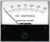 Blue Sea 8018 DC Analog Ammeter, 2-3/4" Face, 0-150Aeres DC