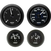 Sierra Premier Pro Series IB/Stern Drive 6 set(Speed, Tach, Fuel, V, Water temp, Oil Pressure) 62715P