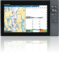 Furuno TZT12F 12" Hybrid-Control TZtouch3 Multi Function Display Chart Plotter/Fish Finder