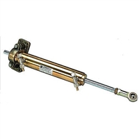 Uflex Brass Inboard Steering Cylinders, 2.0" Bore x 7" Stroke, 17.8 cubic inches, UC293i