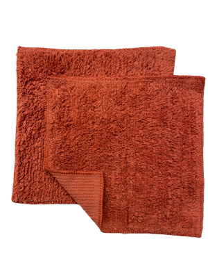 Stoneware Clay ShaggiesÂ® by Janey Lynn's Designs.  The super soft multipurpose cloth that goes with EVERY decor.