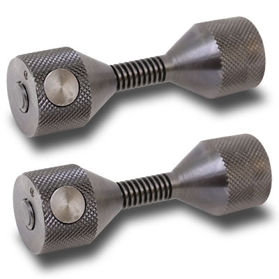 Push-Button Carbon Steel Flange Line Up Pins (FLUP) (Set of 2) #2121