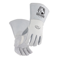 Black Stallion 750 Pearl White Elkskin Stick Glove with NomexÂ® Lined Back