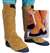 Side Bar Leather Leggings(Pair) #Till-528CL