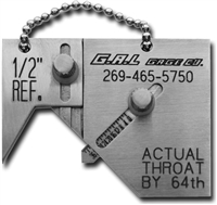 G.A.L Gage Mini Sub Socket Weld Gauge # Gal-14