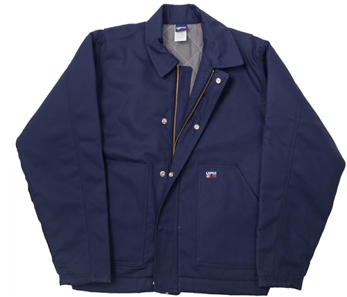 7oz Flame Resistant Insulated Jacket-NAVY #Lap-JTFRNYDK