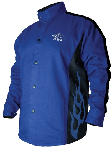 BSX TruGuard 200 FR Khaki Cotton Welding Jacket #BXRB9C