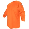 FTL6-Orange-Flame-Resistant Cotton Long-Sleeve T-Shirt, Safety Orange