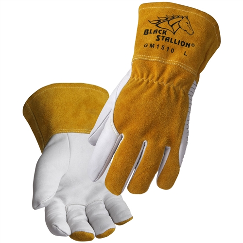 GM1510 Premium Goatskin MIG Glove with DragPatchÂ®