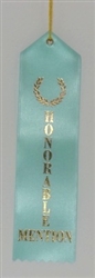 Honorable Mention Ribbon