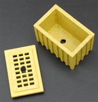 Yellow Treat Box wth 1/4" hole