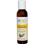 Aura Cacia Harmonizing Grapeseed Skin Care Oil with Vitamin E (4 oz 118 mL)