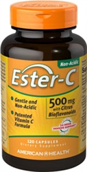 American Health Ester-C with Citrus Bioflavonoids, 500 mg (120 Caps)