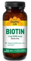 BIOTIN 1000 MCG (100 tablets)