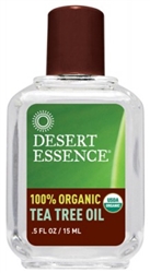 100% Organic Tea Tree Oil, .5oz