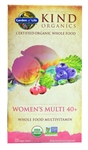 Kind Organics Women's Multi 40+ Whole Food Multivitamin (60 Vegan Tablets)