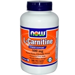 L-Carnitine 500 mg VegiCaps (180 ct)