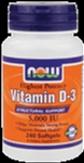 Vitamin D-3 5,000 IU Softgels (240 ct)