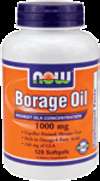 Borage Oil 1000 mg (Highest GLA Concentration) - 120 Softgels