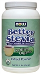 Certified Organic Better Stevia, Extract Powder, 1 lb (454 g)
