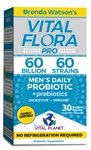 Vital Flora 60/60 Men's Shelf Stable Probiotic 30 capsule