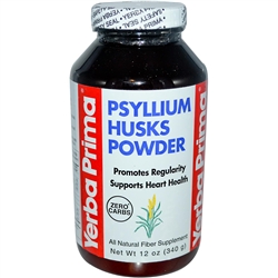 Yerba Prima Psyllium Husks Powder (12 oz)