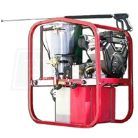 Hot2Go SK Series Professional 3000 PSI (Gas-Hot Water) Skid Mounted Pressure Washer