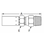 E Series Male Pipe Swivel