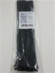 100 50LB 14.6 UV Black Cable Ties